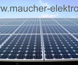 Photovoltaikanlagen - Maucher elektro
