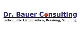 Logo von Dr. Bauer Consulting, spezialisiert auf Datenbanken, Beratung und Schulung.