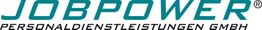Logo von Jobpower Personaldienstleistungen GmbH in grüner Schrift auf weißem Hintergrund.