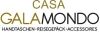 Logo mit Schriftzug: "Casa Galamondo - Handtaschen, Reisen, Accessoires".