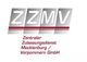 Logo von ZZM Mecklenburg/Vorpommern mit Schriftzug auf grauem Hintergrund.