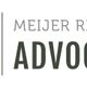 Logo van Meijer Rijs Şeker Advocaten met rode cirkel en "Mrs" erin.