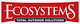 Ecosystems logo with "Total Outdoor Solutions" text on a red and dark blue background.