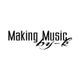 Text logo: "Making Music by-k" in black on a white background.