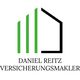 Logo mit grünen Linien, schwarzem Umriss und Text: "Daniel Reitz Versicherungsmakler".