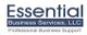 Logo for Essential Business Services, LLC with the tagline "Professional Business Support."