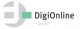 Logo von DigiOnline GmbH mit stilisiertem "d" und grünem Rechteck.