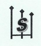 Buchstabe "S" über drei Pfeilen, die nach oben zeigen, auf weißem Hintergrund.