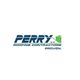Logo of Perry Roofing Contractors with buildings and the word "Proven."