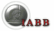 Logo mit Büstenprofil in einem Kreis und dem Schriftzug "IABB" daneben.