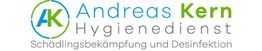 Logo von Andreas Kern Hygienedienst, Schädlingsbekämpfung und Desinfektion.