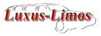 Schriftzug "Luxus-Limos" über Umriss einer Limousine.