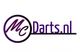 Logo van "MCDarts.nl" in paarse letters met een cirkel om "MC".