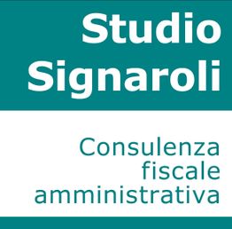 Immagine con testo "Studio Signaroli - Consulenza fiscale amministrativa".