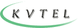 Logo mit dem Text "KVTEL" und einem grünen, geschwungenen Bogen darunter.