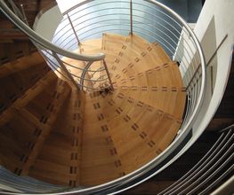 Faltwerktreppe Wendeltreppe Detail