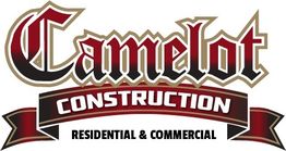Logo of Camelot Construction with "Residential & Commercial" text below.