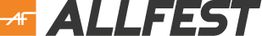 Logo mit schwarzem "ALLFEST"-Text und orange-weißem "AF"-Symbol links.