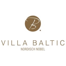 Logo der Villa Baltic mit dem Schriftzug "Nordisch Nobel".