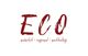 Text "ECO" und "natürlich · regional · nachhaltig" in roter Schrift auf weißem Hintergrund.