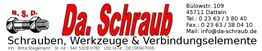 B.S.D. Da. Schraub, Angebot an Schrauben und Werkzeuge, Adresse und Kontaktinformationen.