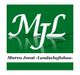 "Logo mit den Buchstaben M, J, L vor grünem Hintergrund. Text: Marco Joost -Landschaftsbau-."
