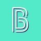 Stylized letter "B" logo on a teal background.