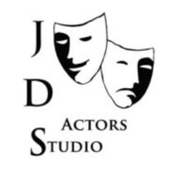 Theater logo with two masks and text "JDS Actors Studio."
