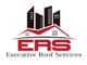 Logo with "ERS" and "Executive Roof Services" below buildings and a stylized red roof.