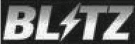 Der Text "BLITZ" in Großbuchstaben, mit einem Blitzsymbol anstelle des Buchstabens "I".