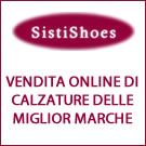 "Pubblicità di SistiShoes, vendita online di calzature delle migliori marche."