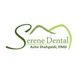Logo of Serene Dental with a stylized green letter "S" and Azita Shahgaldi, DMD written below.