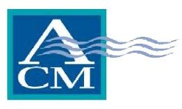 ACM logo with a blue square and three wavy lines on the right side.