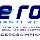 Logo De Rosa Impianti Aeraualici con indirizzo e contatti.