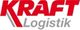 Logo mit rotem Schriftzug "KRAFT" und grauem "Logistik" darunter.