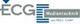 Logo der ECG Makinentechnik mit einem blauen Diamanten über dem Buchstaben "E".