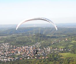 Flug über Bad Beuren Hohenneuffen