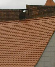 Dachumdecker Einfache Biberschwanzdeckung , Abenberg,Roth