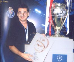 Mirror-Man bei Championsleague-Finale 2004