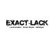 EXACT-LACK-Logo mit Text: Lackschäden, Smart Repair, Alufelgen.