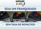 Máquinas de impressão com texto promocional para franquia sem taxa de royalties.