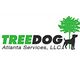 TreeDog Atlanta Services, LLC logo with a green tree and black dog silhouette.
