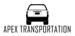 Logo with interlocking letters "A" and "T" above "Apex Transportation."