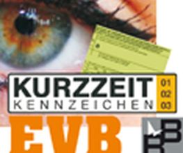 kurzzeitkennzeichen evB sofort Logo
