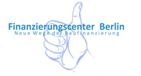 Daumen hoch mit Text "Finanzierungscenter Berlin" und "Neue Wege der Autofinanzierung".