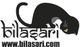 Schwarze Katze auf Logo, Text "bilasari" und "www.bilasari.com".