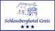 Logo des Schlossberghotels Greiz mit gezeichnetem Schloss und Hotel, darunter drei Sterne.