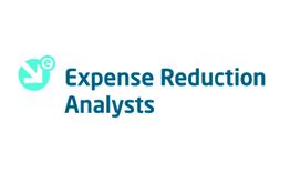 Logo mit blauem Text "Expense Reduction Analysts" und grünem Pfeil, der nach unten zeigt.