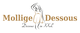 Mollige Dessous-Logo mit stilisierter Frauengestalt; Text: "Dessous in XXL".