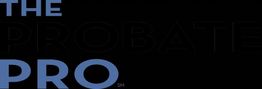 Blue text logo: "The Probate Pro".